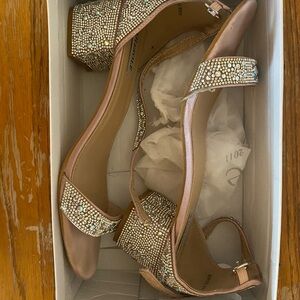 Elegant Rhinestone Embellished Sandals